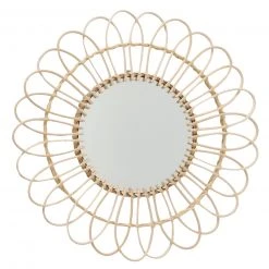 Wandspiegel - natur - Ø 50 cm