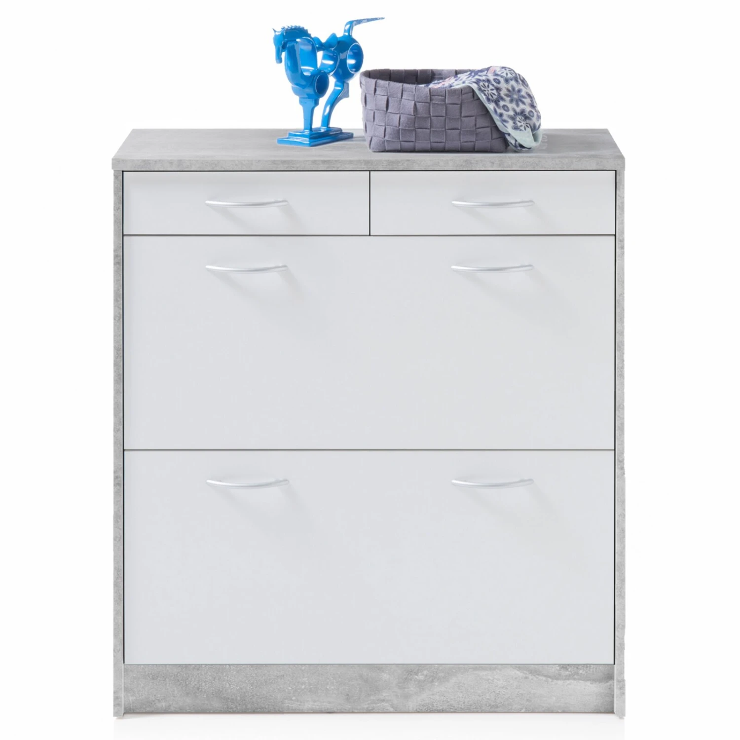 Schuhkipper - Beton-weiß - 87 cm breit – Bild 7