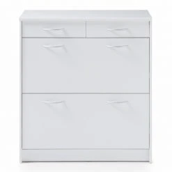 Schuhkipper - weiß - 87 cm breit