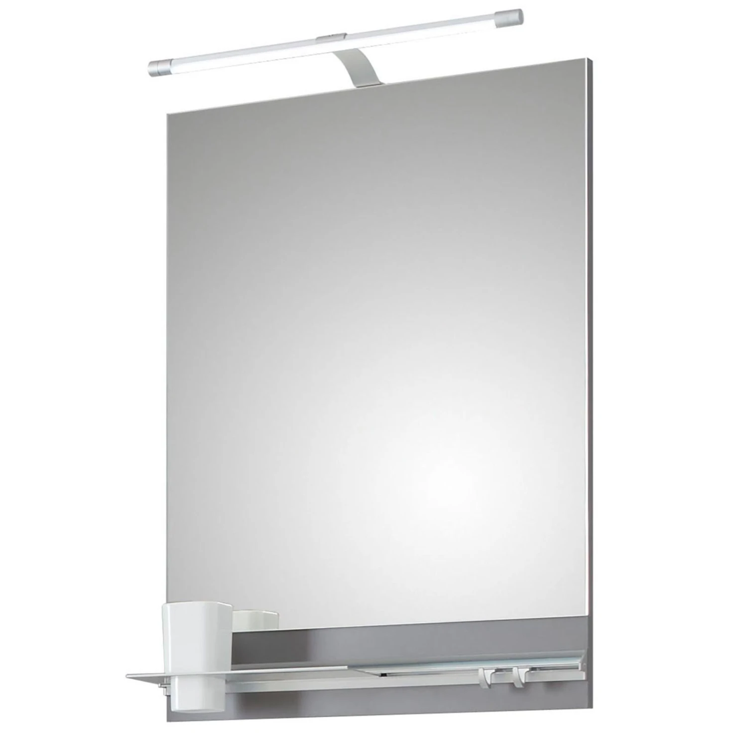 Spiegel - Quarzgrau matt - 50x70 cm – Bild 3