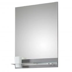 Spiegel - Quarzgrau matt - 50x70 cm