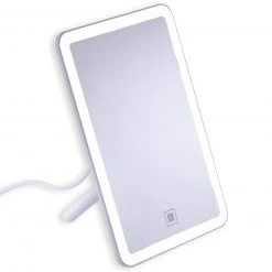 LED-Kosmetikspiegel - weiß - Touchdimmer