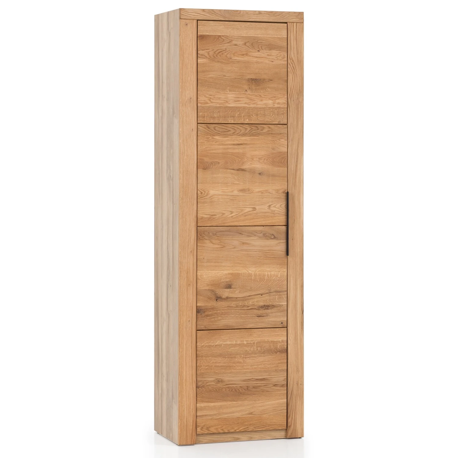 Garderobenschrank - Eiche - teilmassiv - 60 cm