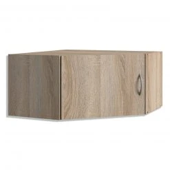 Eckschrankaufsatz - Eiche sägerau - 80x40 cm