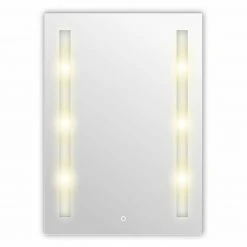 LED-Spiegel - Touch-Sensor - 50x70 cm
