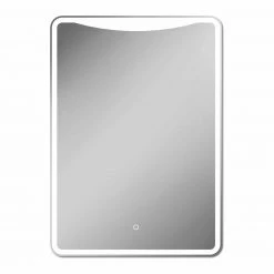 LED-Spiegel - Touch-Sensor - umlaufende Beleuchtung - 50x70 cm