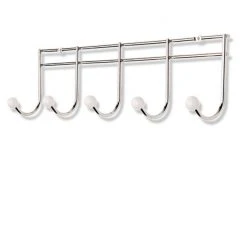 Wandgarderobe - chrom - 50 cm breit