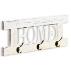 Wandgarderobe - vintageweiß verwischt - 55 cm breit