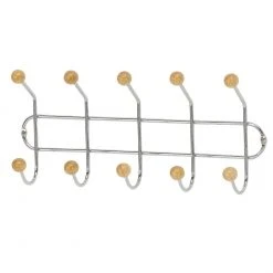 Wandgarderobe - chromfarben - 36 cm