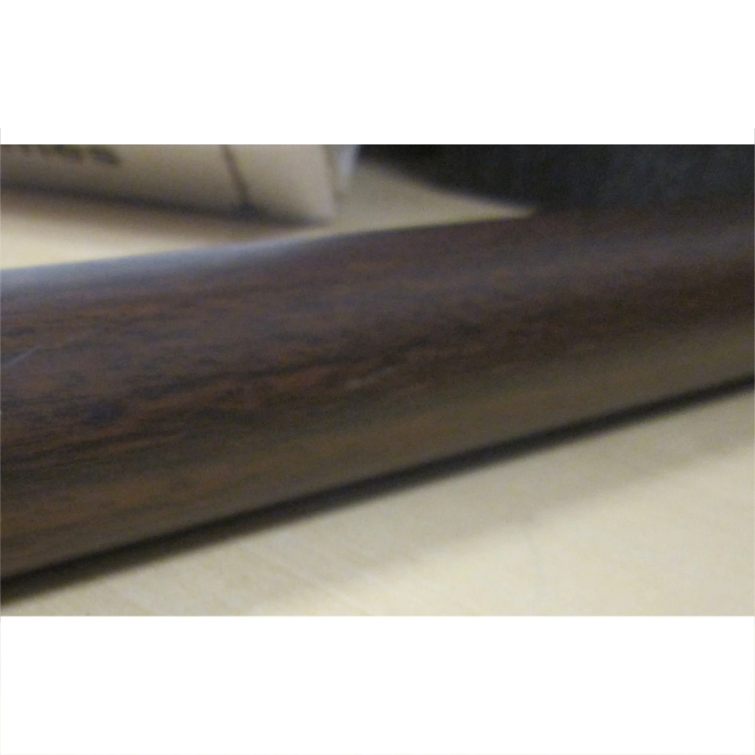 Kleiderständer - Walnuss - mit Holzkugeln - 180 cm breit – Bild 3