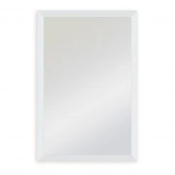 Wandspiegel - weiß - 40x60 cm