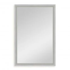 Wandspiegel - silber - 40x60 cm