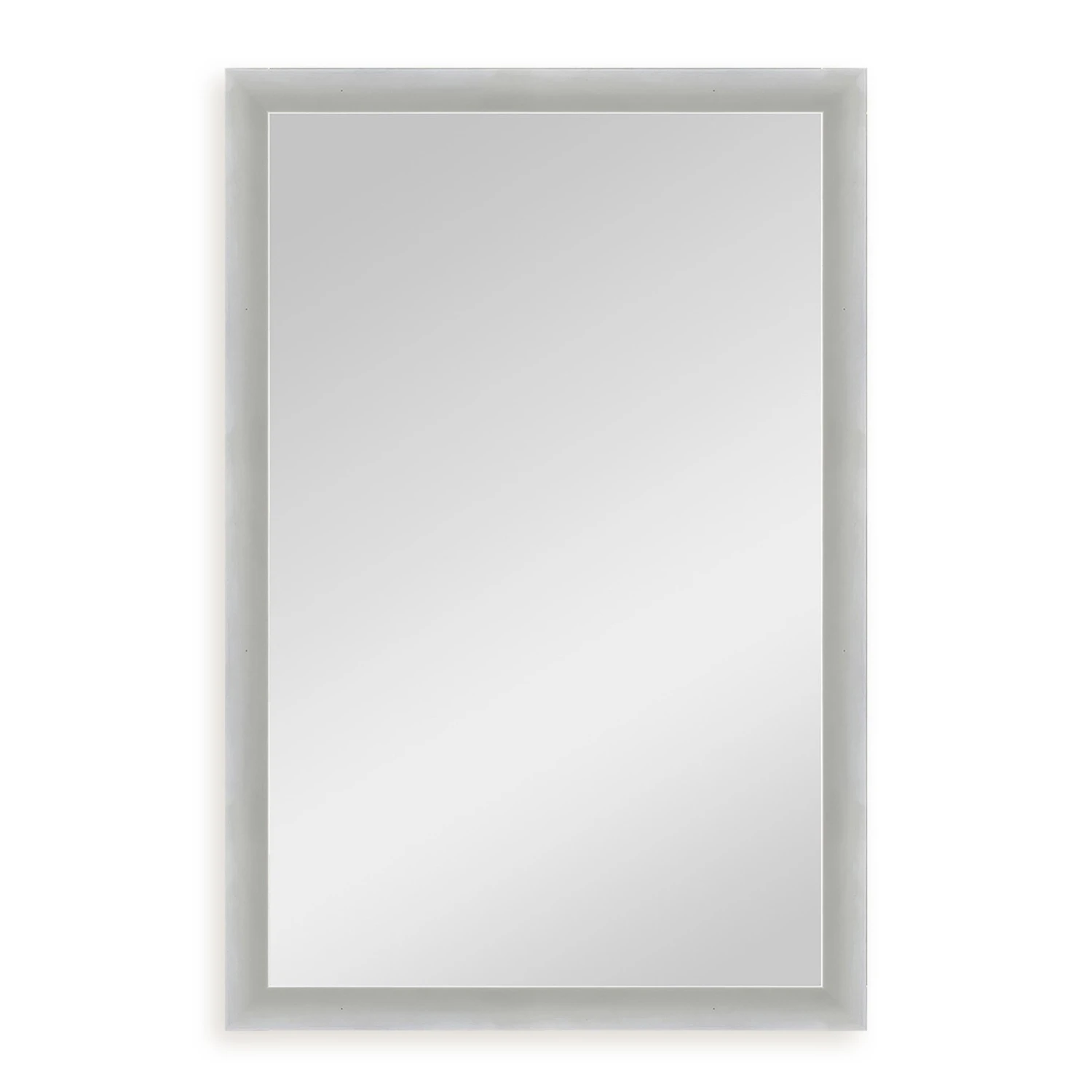 Wandspiegel - silber - 40x60 cm