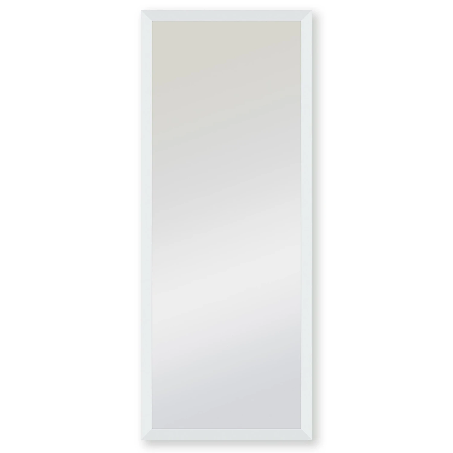 Spiegel - weiß - mit Rahmen - 40x100 cm