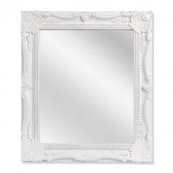 Spiegel - weiß - 34x39 cm