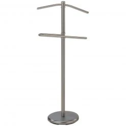 Herrendiener - Edelstahloptik - 48x105 cm