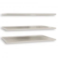 3er-Set Einlegeböden - Pinie weiß