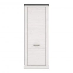 Garderobenschrank - Pinie weiß - Touchwood - 76 cm