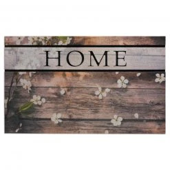 Fußmatte - braun - Home - 45x75 cm