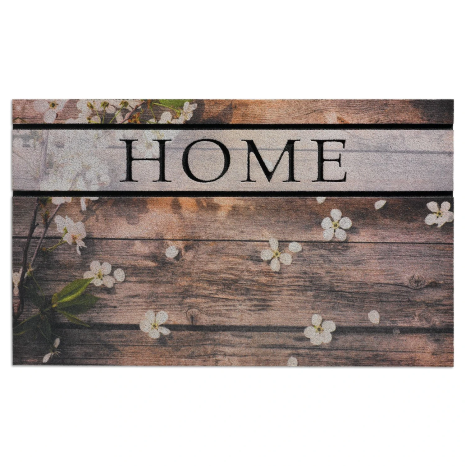 Fußmatte - braun - Home - 45x75 cm