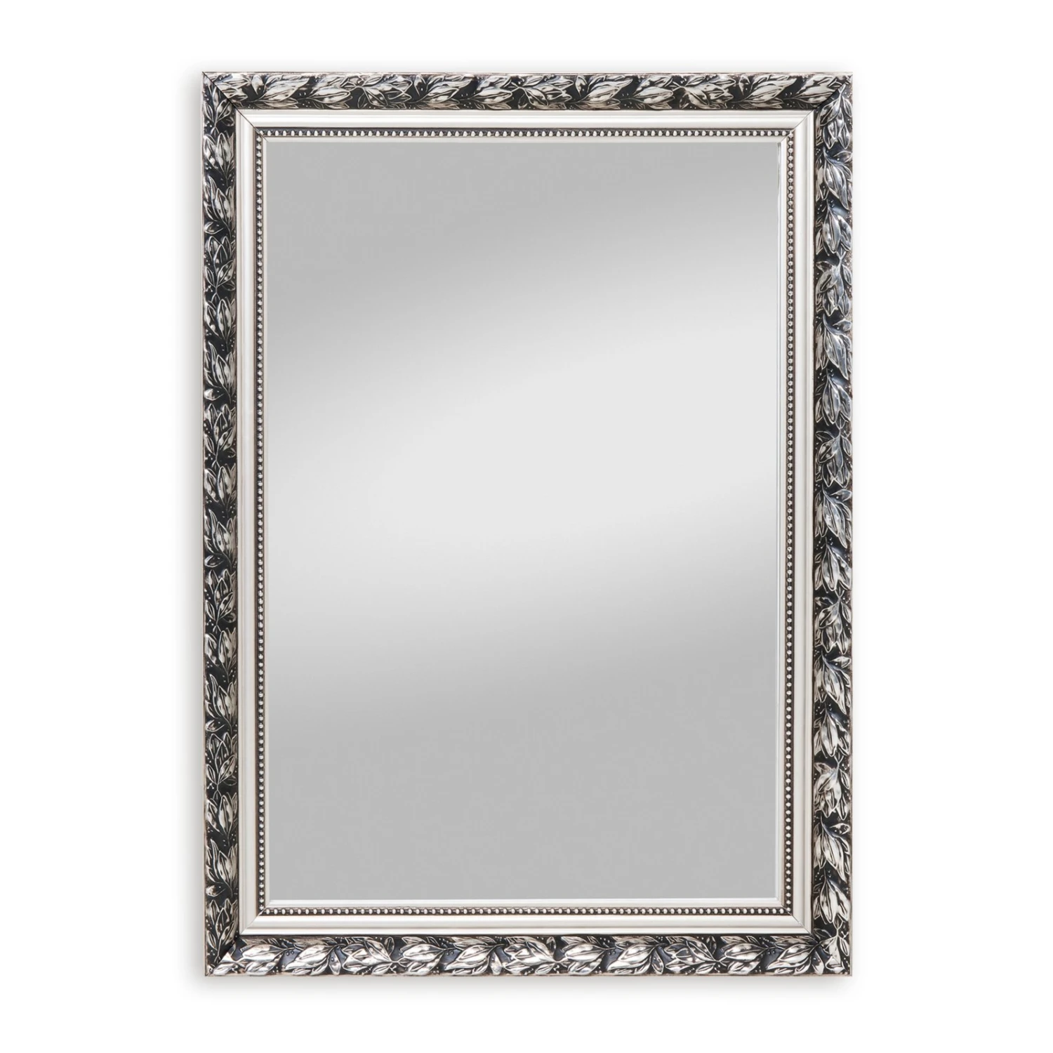 Wandspiegel - silber - mit Aufhängung - 55x70 cm