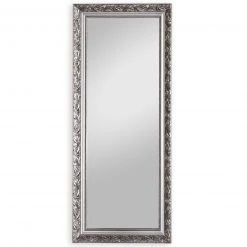 Rahmenspiegel - silber - 46x111 cm