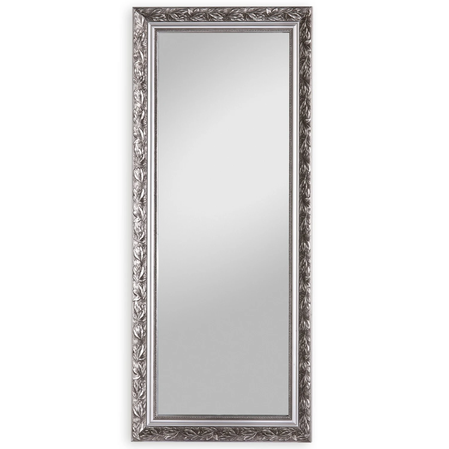 Rahmenspiegel - silber - 46x111 cm