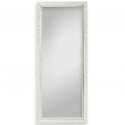 Rahmenspiegel - weiß - 46x111 cm