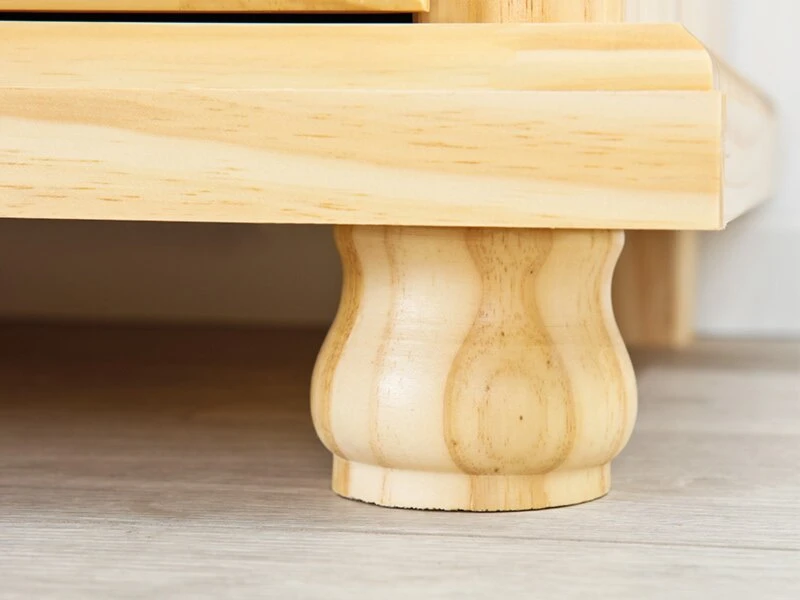 Kleiderschrank BERN - Kiefer Massivholz - 3-türig – Bild 4