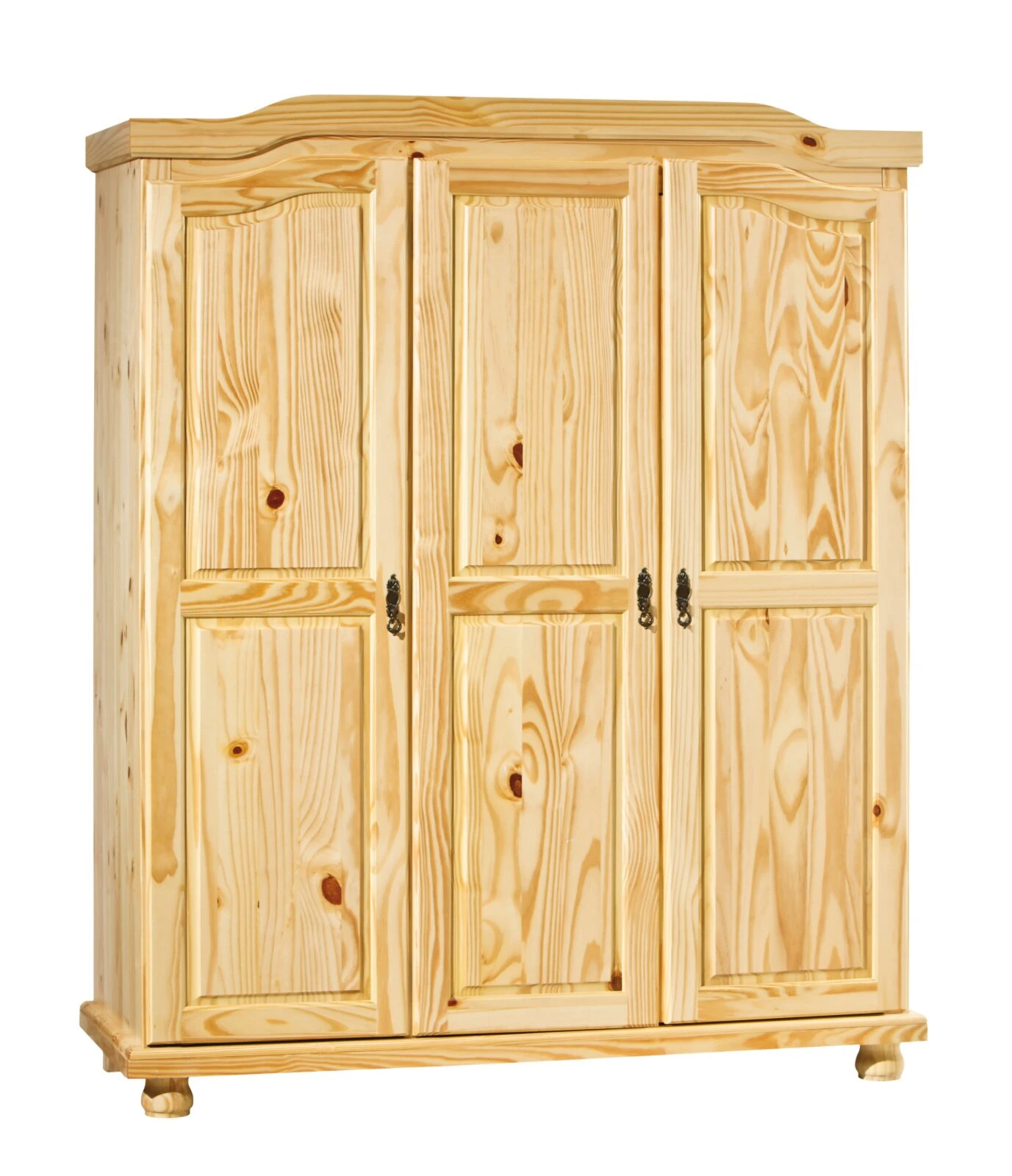Kleiderschrank BERN - Kiefer Massivholz - 3-türig