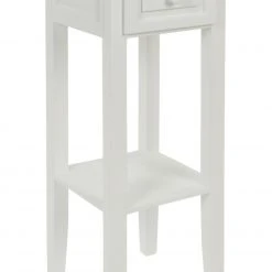 Telefontisch KLASSIK - weiß - 67 cm hoch