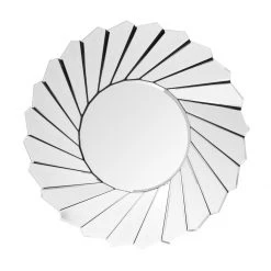 Wandspiegel ZEUS - silber - 60 cm