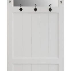 Wandgarderobe MARITIM - weiß - 74 cm breit