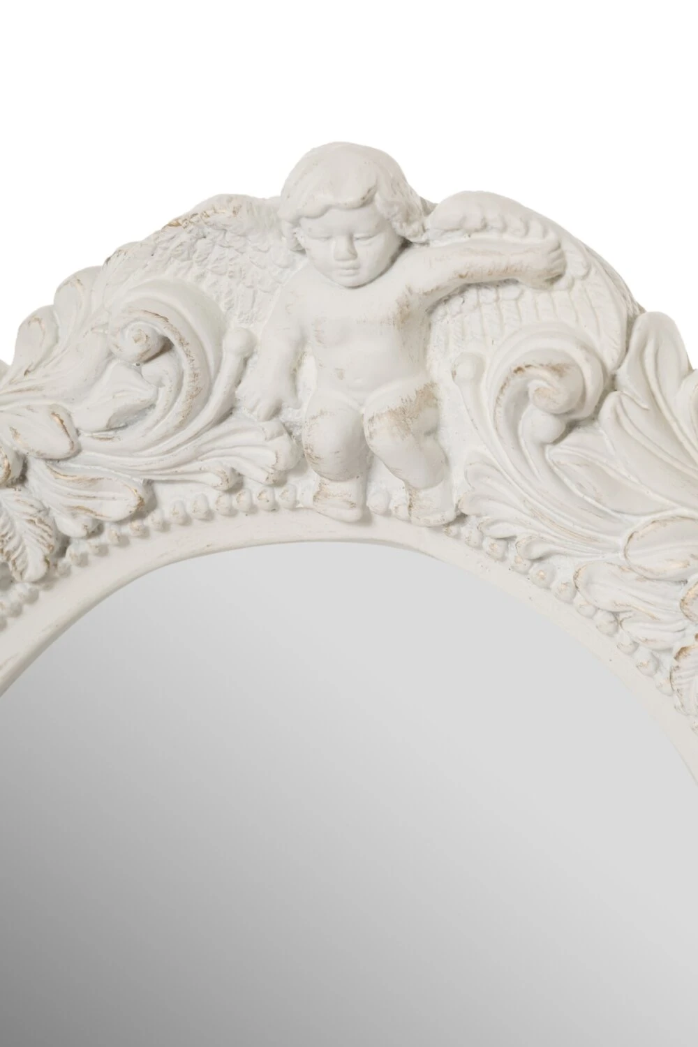 Spiegel MOGALLAL - weiß - 50x43 cm – Bild 2