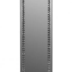 Schmuckschrank MARS - silber verspiegelt - aufschiebbar - 120 cm