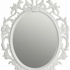 Barockspiegel - König Ludwig - weiß-gold - 84 x 54 cm