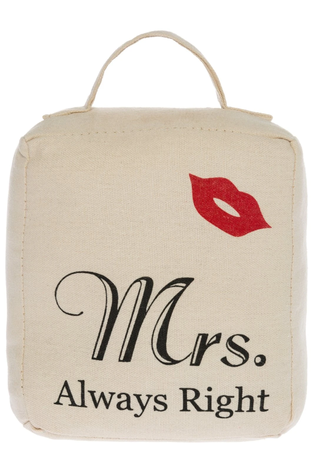Türstopper MRS. ALWAYS RIGHT - beige