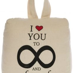 Türstopper I LOVE YOU - beige