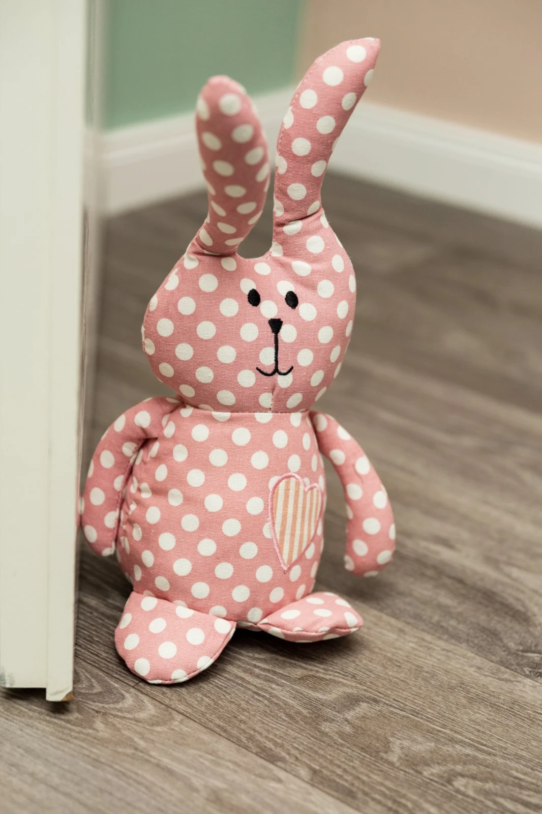 Türstopper HASE LEA - rosa - mit Herz – Bild 3