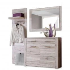 3-teiliges Gaderoben-Set - Sandeiche - 178 cm
